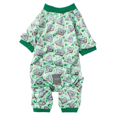 Afbeelding van Fuzzyard Pyjama Dream Time Koalas Lichtgroen&amp;Groen Hondenkleding 65 cm