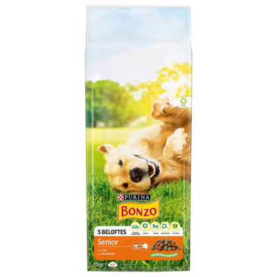 Afbeelding van Bonzo Senior Hondenvoer 15 kg