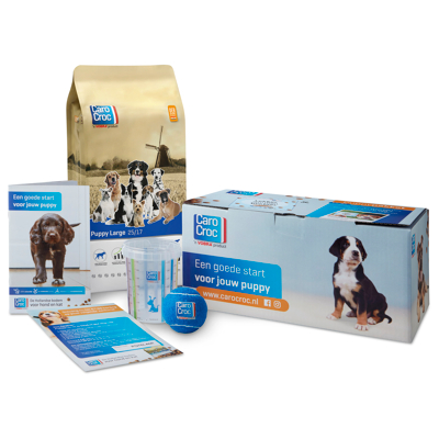 Afbeelding van Carocroc Puppypakket Large Hondenvoer Gevogelte Vlees Rijst 1.5 kg Pups