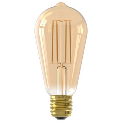 Afbeelding van LED lamp E27 Edison Calex (4.5W, 470lm, 2100K, Schemersensor)
