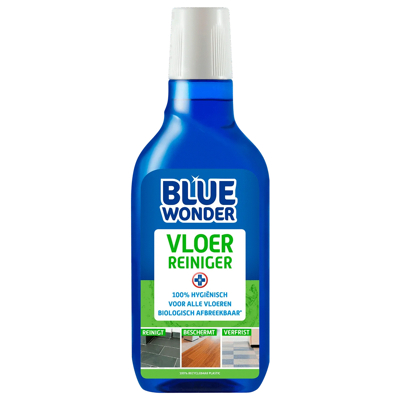 Afbeelding van Blue Wonder Vloer Reiniger Met Dop 750 ml