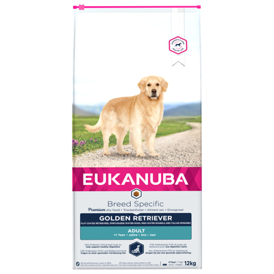 Afbeelding van Eukanuba Adult Golden Retriever Hondenvoer Kip 12 kg