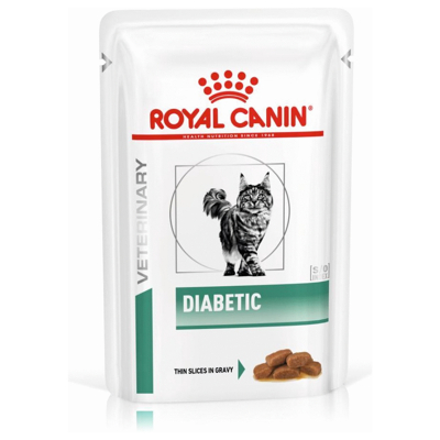 Afbeelding van Royal Canin Veterinary Diet Diabetic Wet Kattenvoer 12 x 85 g