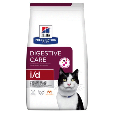 Afbeelding van Hill&#039;s Prescription Diet I/D Digestive Care Zak Kattenvoer Kip 3 kg