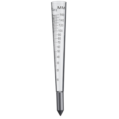 Afbeelding van Nature Regenmeter Kweekbenodigdheden 4x4x30.8 cm Transparant