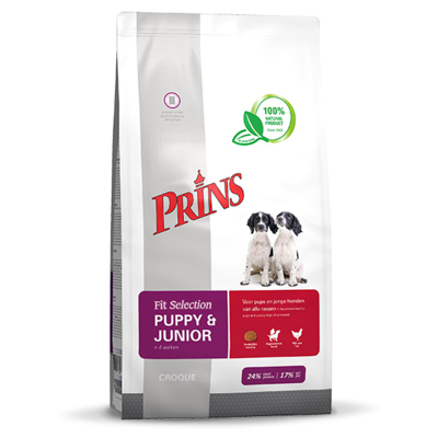 Afbeelding van Prins Fit Selection Puppy &amp; Junior Hondenvoer 10 kg