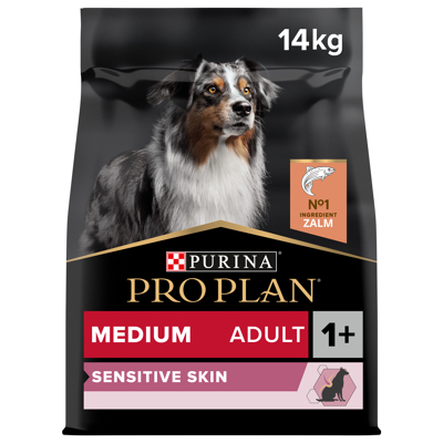 Afbeelding van Pro Plan Dog Adult Medium Sensitive Skin 14 KG