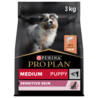 Afbeelding van Pro Plan Puppy Medium Sensitive Skin 3 KG (341070)