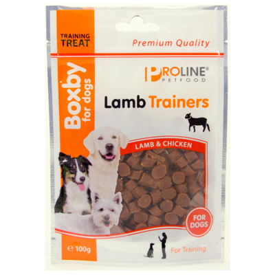 Afbeelding van Boxby Lamb Trainers Hondensnacks Lam 100 g