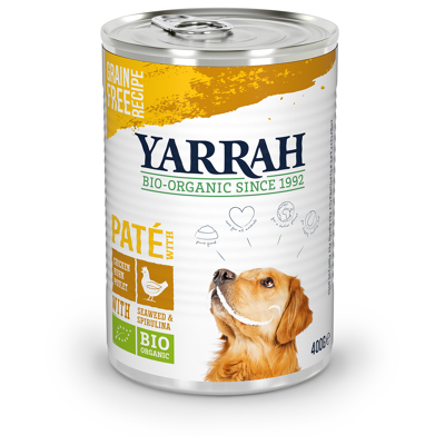 Afbeelding van Yarrah Hond pate met kip 400 g