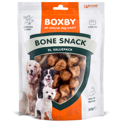 Afbeelding van Boxby Bone Snack Hondensnacks 360 g Valuepack