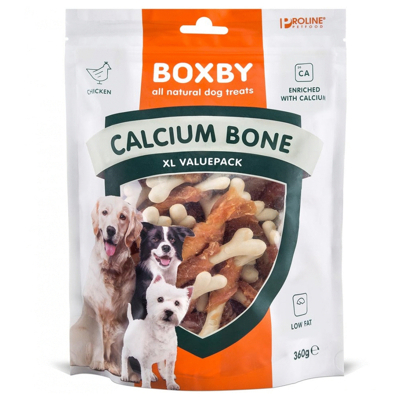 Afbeelding van Boxby Calcium Bone Hondensnacks 360 g Valuepack