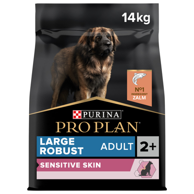 Afbeelding van Pro Plan Dog Adult Robuust Sensitive Skin Hondenvoer Zalm 14 kg