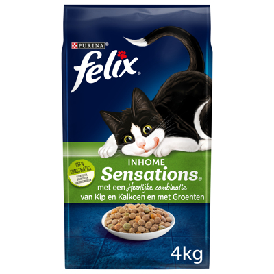 Afbeelding van Felix Inhome Sensations Kattenvoer 4 kg