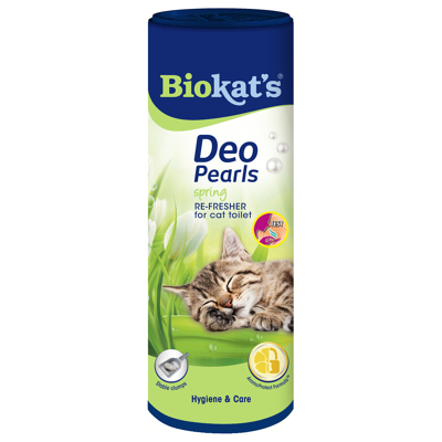 Afbeelding van Biokat&#039;s Deo Pearls Spring Kattenbakreinigingsmiddelen 700 g
