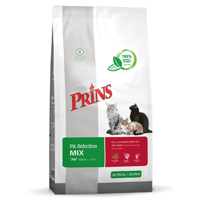 Afbeelding van Prins Kattenvoeding Mix 10 KG