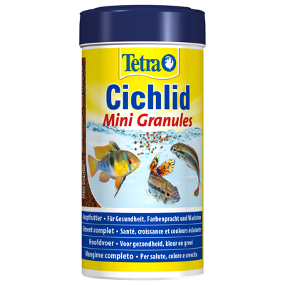 Afbeelding van Tetra Cichlid Mini Granules Vissenvoer 250 ml