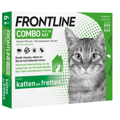 Afbeelding van Frontline Kat Combo Spot On 6 PIPET (52718)