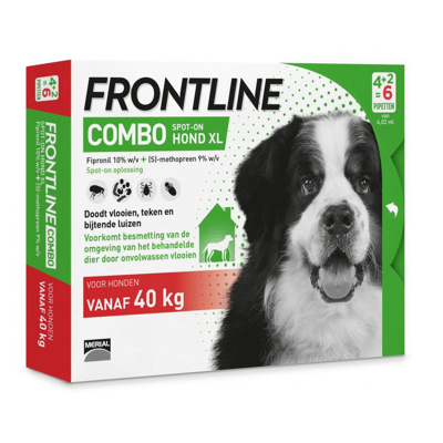 Afbeelding van Frontline combo hond xl vanaf 40 kg 6 pip.