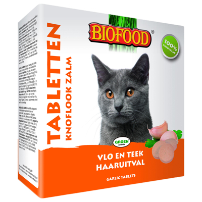 Afbeelding van Biofood Kattensnoepjes Bij Vlo Zalm 100 ST