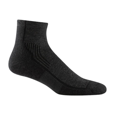 Obrázek Darn Tough Ponožky pánské 1/4 Midweight with cushion Velikost ponožek: M (41 42,5) / Barva (vzor): hiker onyx black