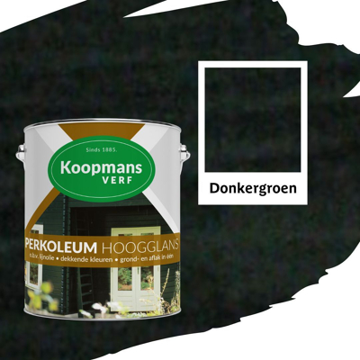 Afbeelding van Koopmans Impra 2,5 ltr 206 donkergroen Buitengevel &amp; Tuin
