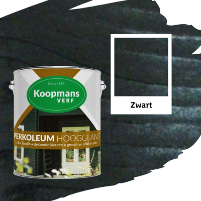 Afbeelding van Koopmans Impra 2,5 ltr 239 zwart Buitengevel &amp; Tuin