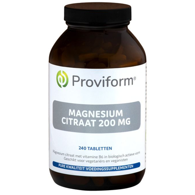Afbeelding van Proviform Magnesium Citraat 200mg 240st