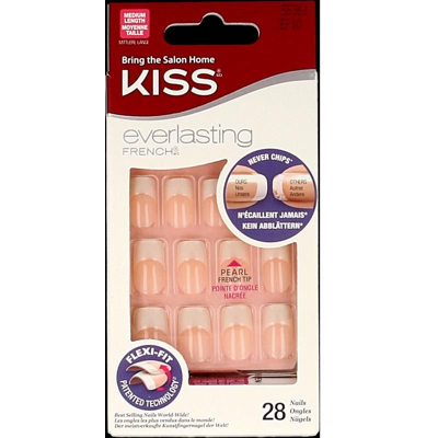 Afbeelding van Kiss Everlasting French Nail Kit Pearl Medium 1ST