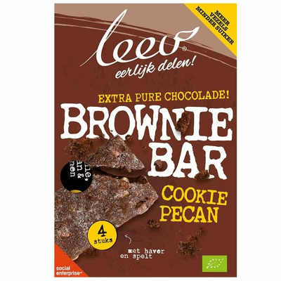 Afbeelding van Leev Bio oerrr koek brownie, pecan &amp; granen 140 g