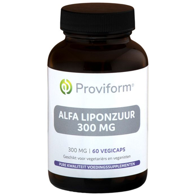 Afbeelding van Proviform Alfa Liponzuur 300mg Vegicaps 60st