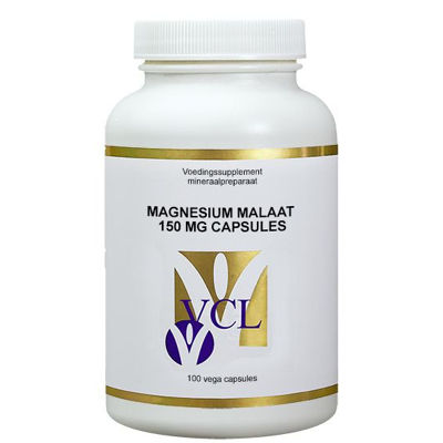 Afbeelding van Vital Cell Life Magnesium Malaat 150 Mg, 100 Veg. capsules