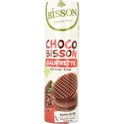 Afbeelding van Bisson Chocolade Wafels Bio, 240 gram