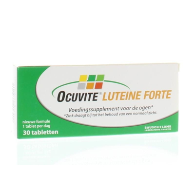 Afbeelding van Ocuvite Luteine forte 30 tabletten