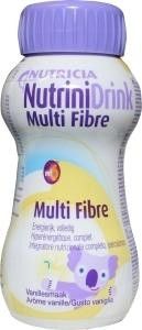 Afbeelding van Nutrinidrink Multi fibre vanille 200 ml