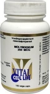 Afbeelding van Vital Cell Life Molybdenum 250 Mcg, 100 Veg. capsules