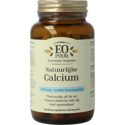 Afbeelding van Essential Organics Organ Calcium natuurlijk puur 60 vcaps