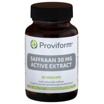 Afbeelding van Proviform Saffraan 30mg Active Extract Vegicaps