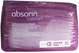 Afbeelding van Absorin Comfort pants super XL tot 165 cm 12 stuks