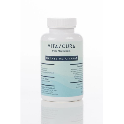 Afbeelding van Vitacura Magnesium citraat 200 mg 60 tabletten