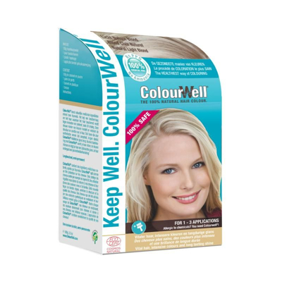 Afbeelding van Colourwell 100% Natuurlijke haarkleur licht natuur blond 100 g