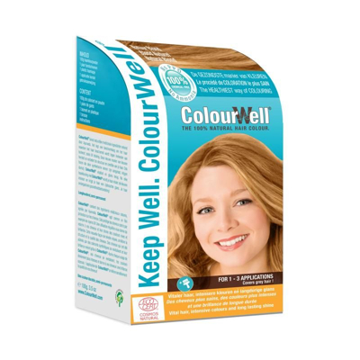 Afbeelding van Colourwell 100% Natuurlijke haarkleur natuur blond 100 g