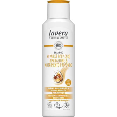 Afbeelding van Lavera Shampoo Repair &amp; Deep Care En it, 250 ml