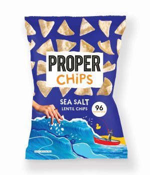 Afbeelding van Proper Chips Sea Salt Glutenvrij, 20 gram