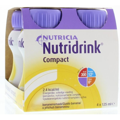 Afbeelding van Nutridrink Compact banaan 125 ml 4 stuks