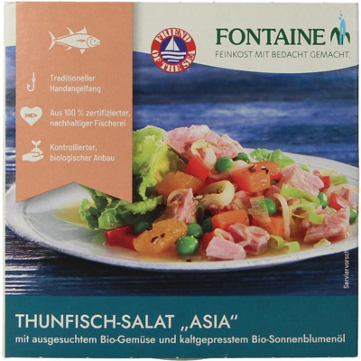 Afbeelding van Fontaine Aziatische Tonijnsalade, 200 gram