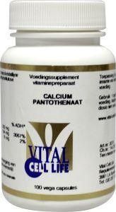 Afbeelding van Vital Cell Life Vitamine B5 Calciumpantothenaat 200 Mg, 100 Veg. capsules