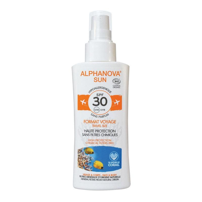 Afbeelding van Alphanova Sun spray SPF30 gevoelige huid bio 90 g