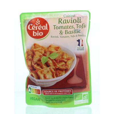 Afbeelding van Cereal Ravioli tofu tomaat basilicum 267 g