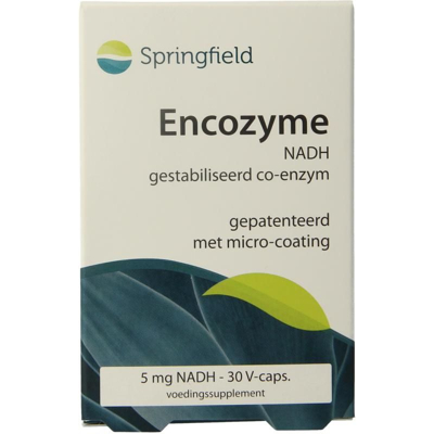 Afbeelding van Springfield Encozyme Nadh 5 Mg, 30 Veg. capsules